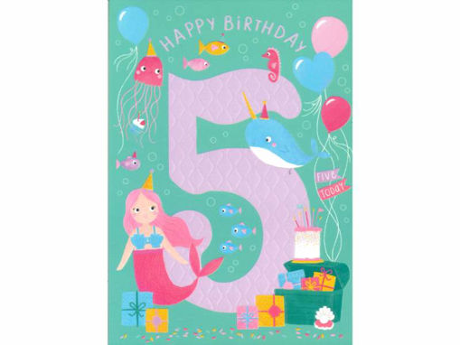 Picture of HAPPY BIRTHDAY 5 TODAY MERMAID